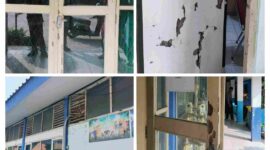 Foto Ist: Kondisi sejumlah fasilitas di SMPN 1 Jayanti yang tampak mengalami kerusakan meski sekolah menerima anggaran pemeliharaan sarana dan prasarana ratusan juta rupiah pada tahun 2025. (Tim Investigasi/sorotbanten.id)