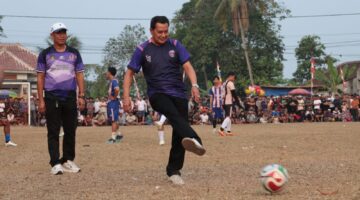 HUT RI ke-81, Bupati Maesyal Puji Kompetisi Sepak Bola Antar-RT Rancabuaya