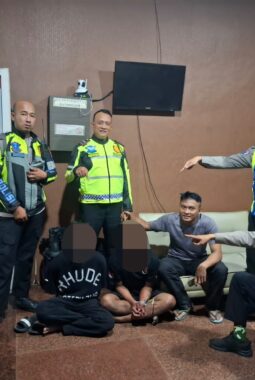 Patroli Blue Light Satlantas Polresta Tangerang Gagalkan Aksi Curanmor di Cikupa, Dua Terduga Pelaku Diamankan
