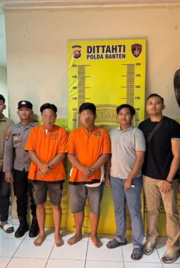 Ditreskrimum Polda Banten Tetapkan Dua Tersangka Kasus Aksi Anarkis dan Penghasutan di Balaraja