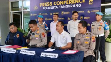 Berhenti Kerja Berujung Kekerasan, Lima Pria Ditangkap Polresta Tangerang