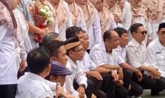 Puluhan Tahun Mengabdi, H. Harto Purna Bakti dari SMPN 2 Pasar Kemis, Suasana Haru Menyelimuti Sekolah